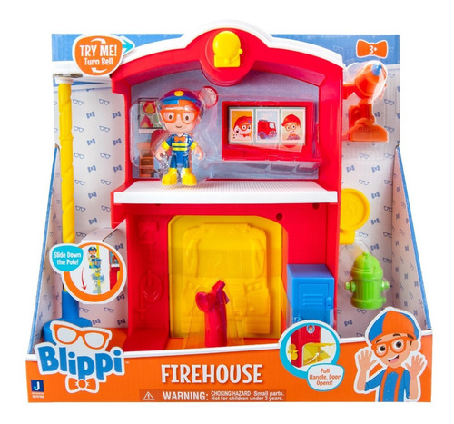 Blippi Estación De Bomberos Firehouse