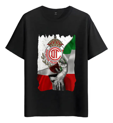 Tshirt Muscle Freaks Toluca Fc Estilo Mexico Flag Soccer | Meses sin interés