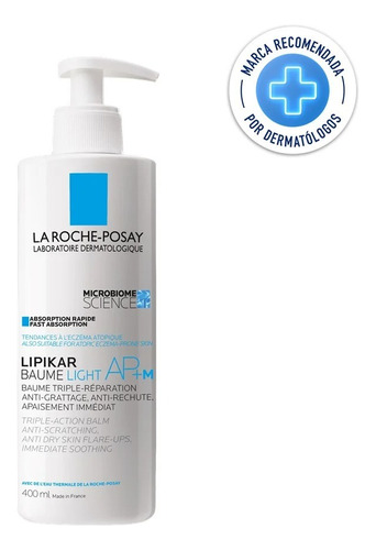 La Roche Posay Bálsamo Hidratante Lipikar Baume Light Ap+m