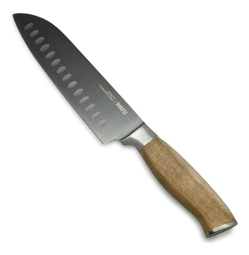 Cuchillo Santoku Wayu Color Cafe