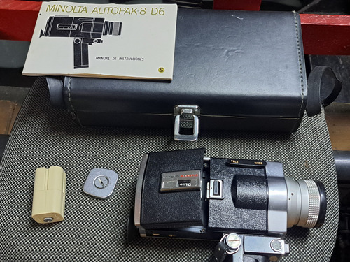 Câmera Filmadora Minolta Autopak-8 D6 Projet Colecionador 60