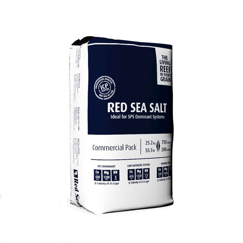 Sal Marinho Red Sea Salt Saco 25,2kg Faz Ate 750l Spid Fish