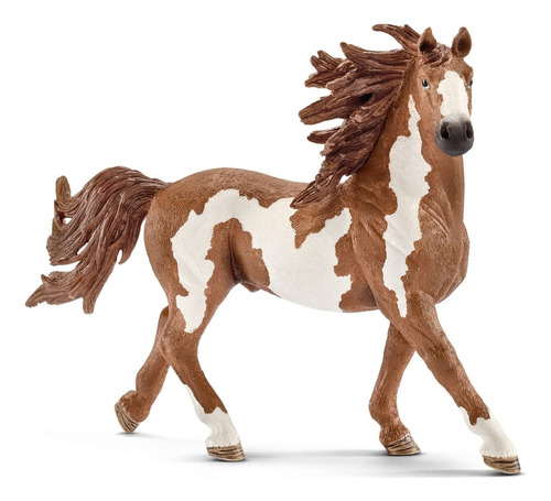 Figura De Acción  Caballo Pinto De Schleich Caballos Y Potros