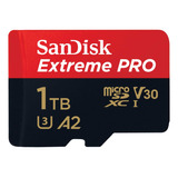 Sandisk Microsdxc Extreme Pro 1tb (a2/ V30/ U3/ R170/ W90) .