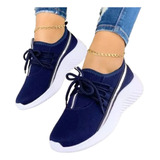 Zapatos Tenis Mujer Plataforma Original Flexi [u]