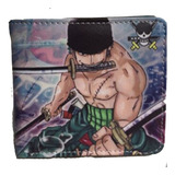 Cartera One Piece Version Manga Zoro Roronoa  Anime