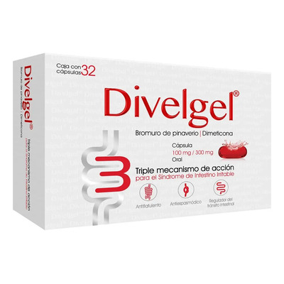 Divelgel Cápsula 100 Mg\u002F300 Mg, 32 Cápsulas | Envío gratis