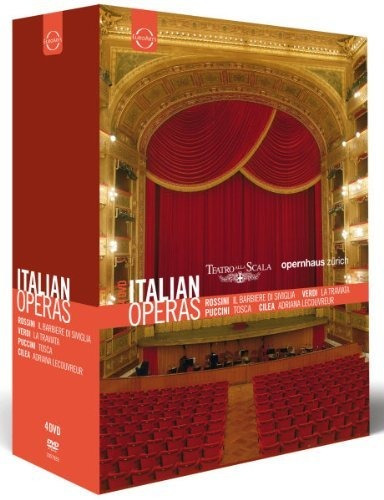 Óperas Italianas: Barbero De Sevilla / La Traviata / Tosca /