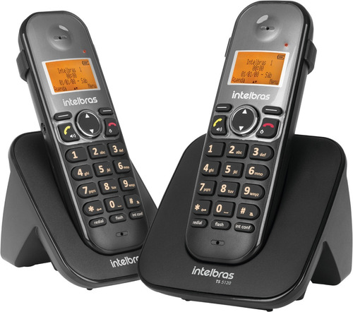 Telefone Sem Fio Intelbras Ts5122 Viva Voz, Id E Ramal