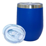 Caneca Copo Térmico Café Cerveja 300 Ml Inox Com Tampa (azul Escuro) Copo Térmico, Caneca Térmica, Café, Cerveja