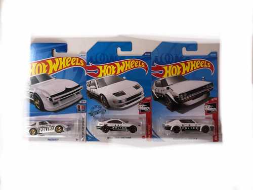 Hot Wheels Japoneses Pack Policial
