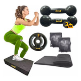 Kit Aeróbico Step Academia Fitness Perca Peso Super Treino