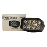 Faro Auxiliar Luz Blanca Plastico Abs Off Road 12v 8 Led 24w