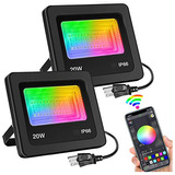 20w Smart Luces De Inundación Del Led De Color Ip66 Im...