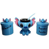 Set Matero Stitch-  Yerbera - Azucarera- Mate - 3d