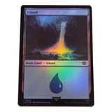 Carta Magic Lord Of The Rings Island Land (foil) Mtg