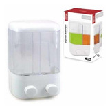 Dispenser De Shampoo Doble De Pared Crystal Rock