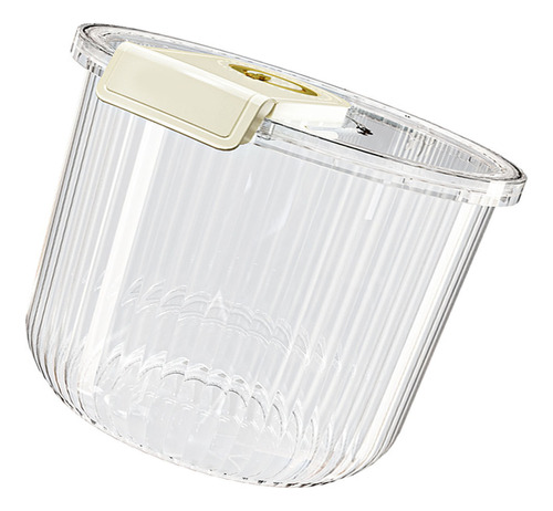 Contenedor De Arroz Uk Plug, Transparente, Hermético