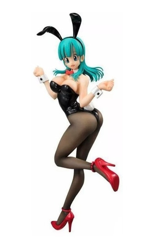 Figura Bulma 21cm Conejita Sexy Dragon Ball Z + Base Anime