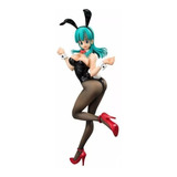 Figura Bulma 21cm Conejita Sexy Dragon Ball Z + Base Anime