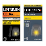 Lotrimin Ultra & Lotrimin Jock Itch Crema 2 Pack Original 