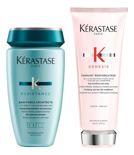 Kerastase Kit Anti Caida | Bain Resistance + Acond Genesis