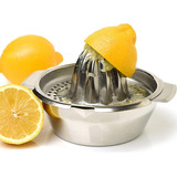 Exprimidor De Cítricos, Limón Y Naranja De Acero Inoxidable