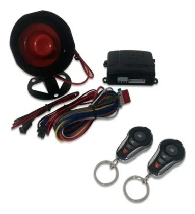 Kit De Alarma Para Auto 2 Puertas Seguros Electricos Relay