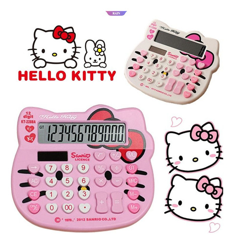 Calculadora De Dibujos Animados Sanrio Hello Kitty, Bonita C