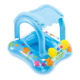 Flotador Infantil Bebe Con Techo Intex #56581