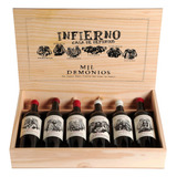 Estuche Madera Infierno X 6 Vinos Mil Demonios