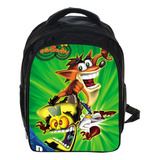 Mochila De 13 Pulgadas Game Crash Bandicoot De Dibujos Anima