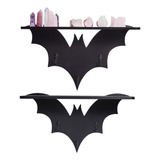 Estante Murciélago Gótico Pared Decoración Batman Halloween