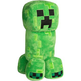 Jinx Minecraft Grand Adventure Creeper Peluche Juguete, Verd