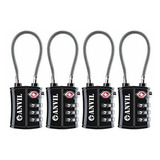 Candado De Equipaje Tsa Approved 3 Digit Luggage Cable Locks