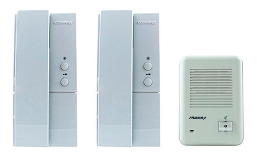 Kit Portero 2 Telefonos Intercomunicad Aplicar Dp 101 Commax