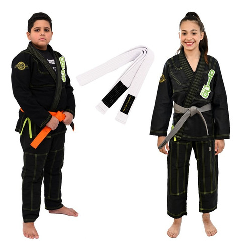 Quimono Jiu Jitsu, Kimono Jiu Jitsu Infantil, Faixa Bjj