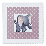 Florene Childrens Colcha De Arte   adorable Bebe Elefante