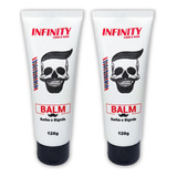 Balm Para Barba E Bigode Infinity Looks 120ml 2 Unidades