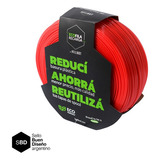 Filamento Pla Impresora 3d Hellbot Ecofila Recarga 1kg 1.75 Rojo