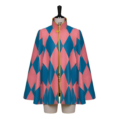 Disfraz De Howl, Capa Para Cosplay De Moving Red Howl .