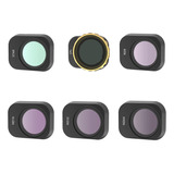 6 Filtros Nd P/dji Mini 3 Pro Rc Star,cpl,nd8,nd16,nd32,nd64