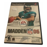 Madden Nfl 06 Original Jogo Do Playstation 2