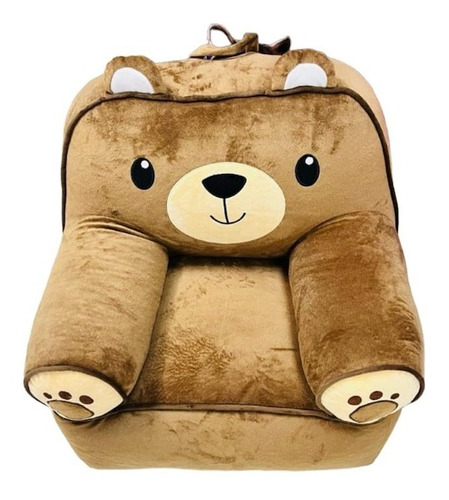 Puff Pequeño Sillón Oso Infantil Individual Original Regalo