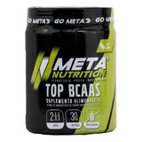 Meta Nutrition Aminoácidos, Top Bcaa's, 30 Servicios - Sabor Lemon Lime