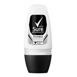 Sure Men Deodorant Invisible Black+white 50ml (pack Of 6)