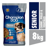 Champion Dog Senior Perro Sabor Carne/pollo/vegetales 8kg