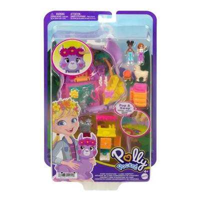 Polly Pocket Set Estuche Llama Music Party Micro Aventuras | Envío gratis