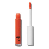 Lip Gloss E.l.f. Lip Lacquer Brillo Labial 2.4 Ml. Acabado Glitter Color Orange Blossom