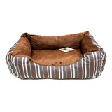 Pawise Cama Perro Rectangular 38 X 50cms, Color Cafe